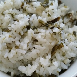 給食が懐かしい！簡単わかめごはん